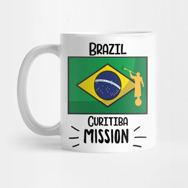 Brazil Curitiba Mormon LDS Mission Missionary Gift Idea by TruckerJunk